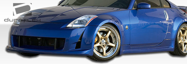 2003-2008 Nissan 350Z Z33 Duraflex AM-S Side Skirts Rocker Panels - 2 Piece