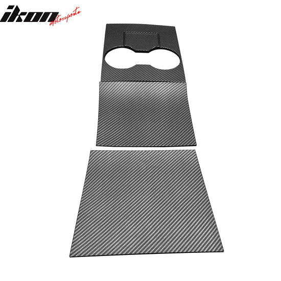 Gloss Console Box Cover for Tesla Model 3 2017-2020 ABS