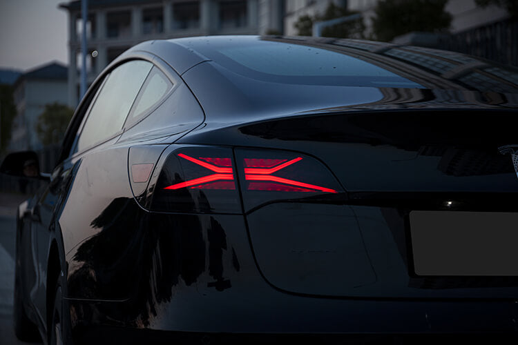 Tesla Model 3/Y 2020-2024 Smoked LED Tail Lights