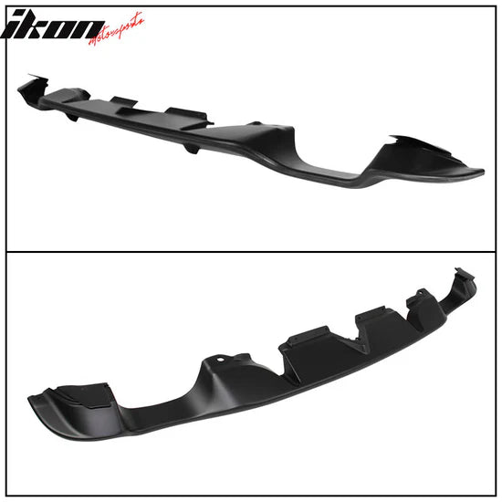 Rear Lower Bumper Lip Diffuser Valance Panel for Scion FR-S 2013-2016 & Subaru BRZ 2013-2020 & Toyota 86 2012-2016 OE Style ABS Plastic Unpainted Blac