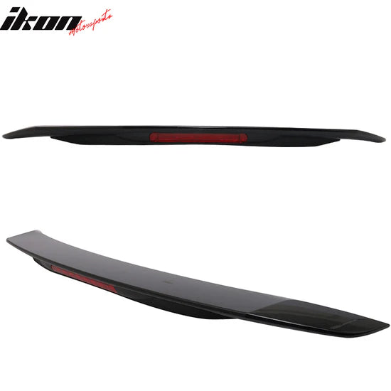 Rear Spoiler Wing for Honda Civic RS SI 2016-2021 Crystal Black Pearl ABS
