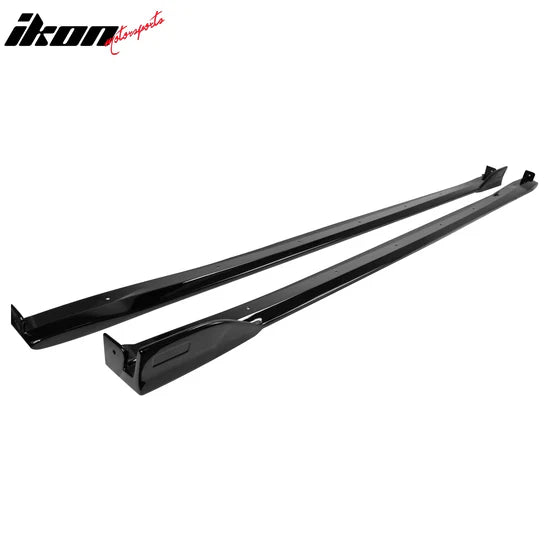 2019-2025 Toyota Corolla T Style Gloss Black Side Skirts Rocker Pannel