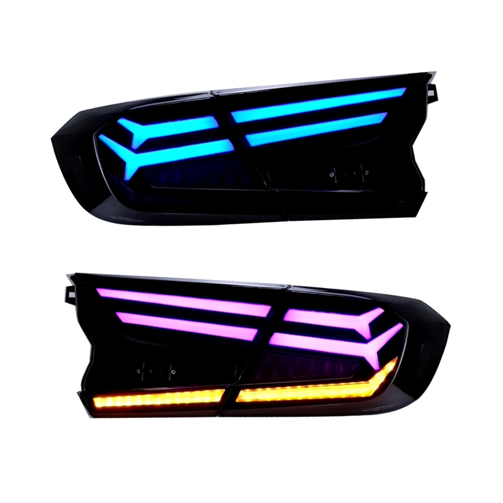 Honda Accord 2018-2022 Fishbone RGB LED Tail Lights