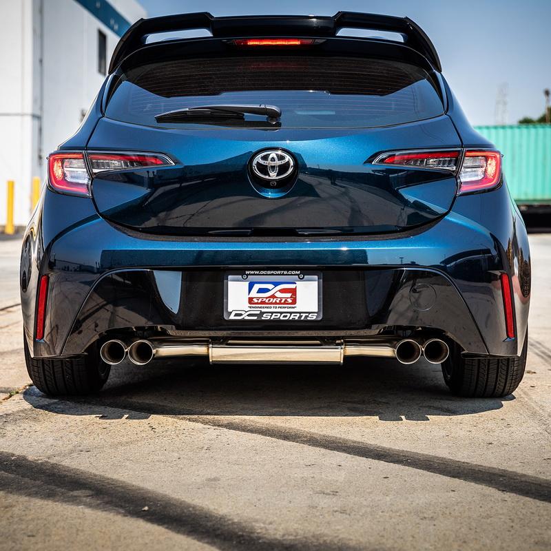 DC SPORTS EXHAUST: TOYOTA COROLLA HATCH 19+