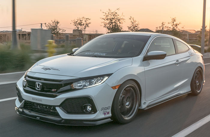 GREDDY CARBON FRONT LIP: CIVIC SI 17-19