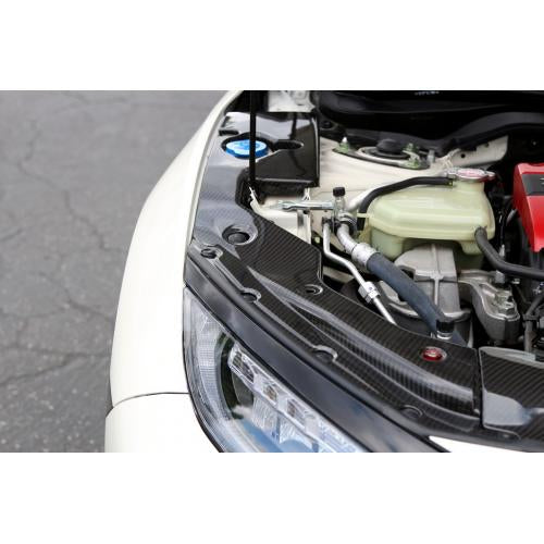 APR CARBON FIBER RADIATOR COOLING PLATE: CIVIC TYPE R 17+