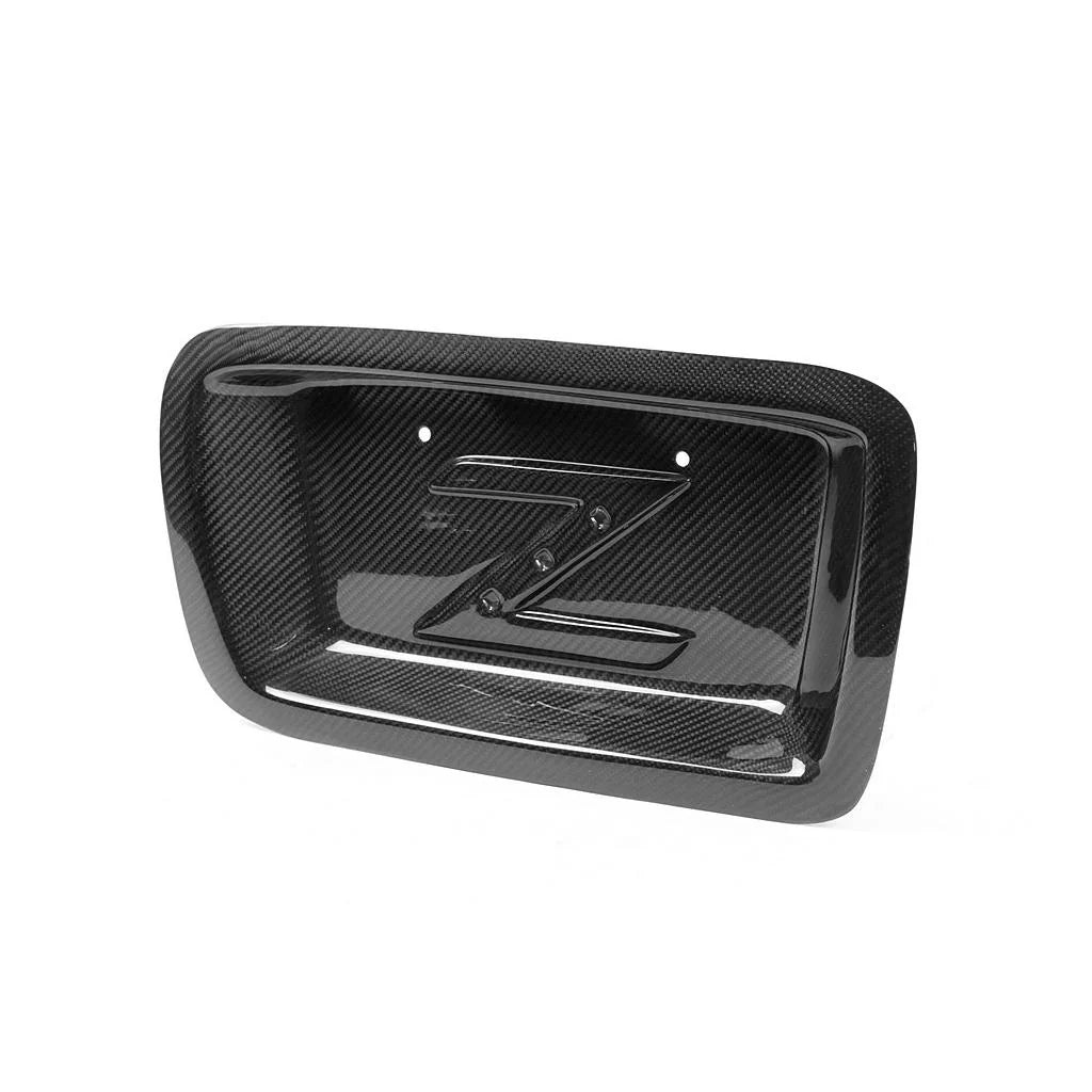 APR CARBON FIBER LICENSE PLATE BACKING: NISSAN 350Z 03-08