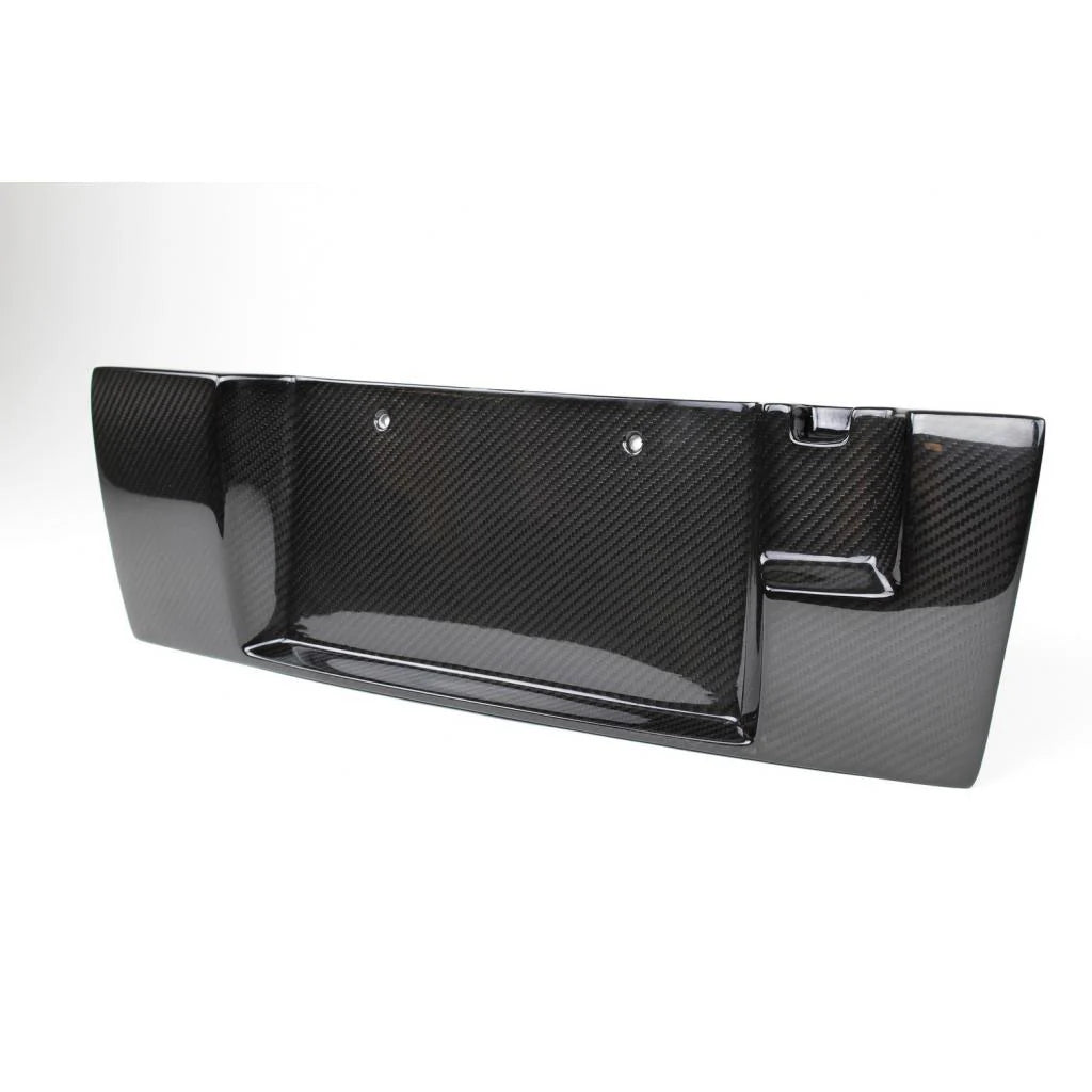 APR CARBON FIBER LICENSE PLATE BACKING: NISSAN GTR 12-16