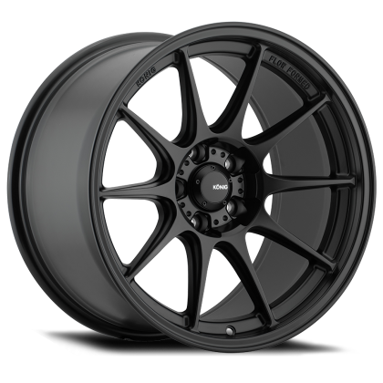 Konig Dekagram 18x9.5 + 35x114.3 ET35 Semi-Matte Black