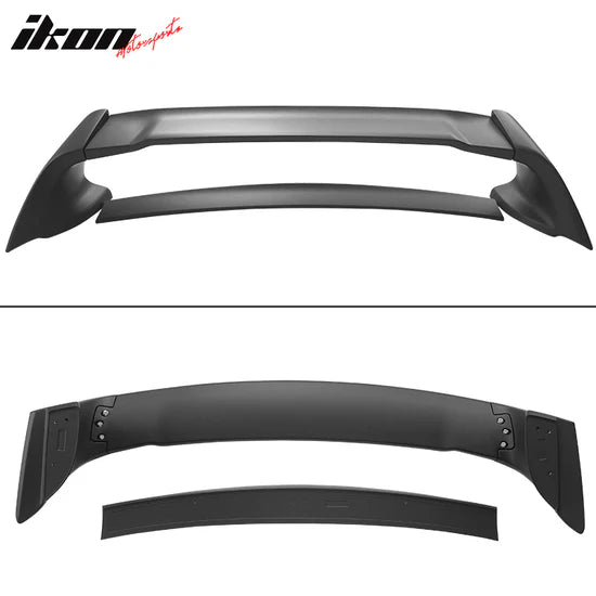 Rear Spoiler Wing for Honda Civic 2006-2011 Mugen Style ABS - NIGHTHAWK BLACK PEARL