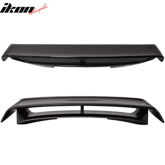 2009-2021 Nissan 370Z Coupe Rear Trunk Spoiler Ducktail Wing Lip ABS - BLACK METALLIC