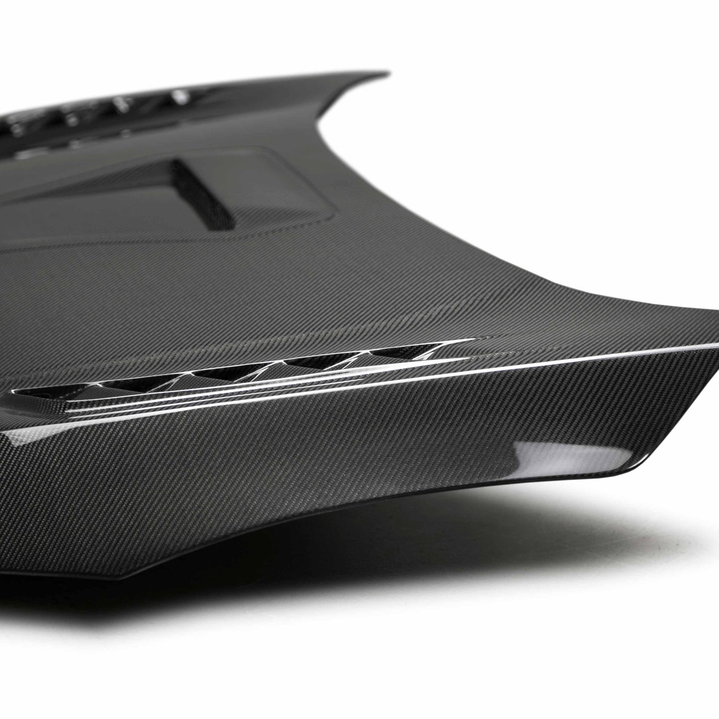 TSII-Style Carbon Fiber Hood For 2017-2021 Honda Civic Type R