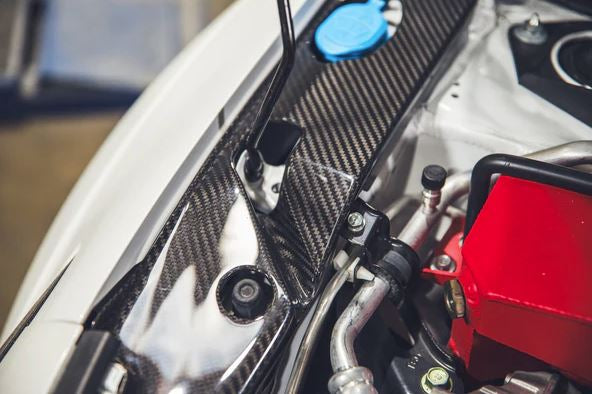 APR C/F RAD PLATE: INTEGRA 23-25 (THIS FITS BOTH A SPEC & TYPE S)