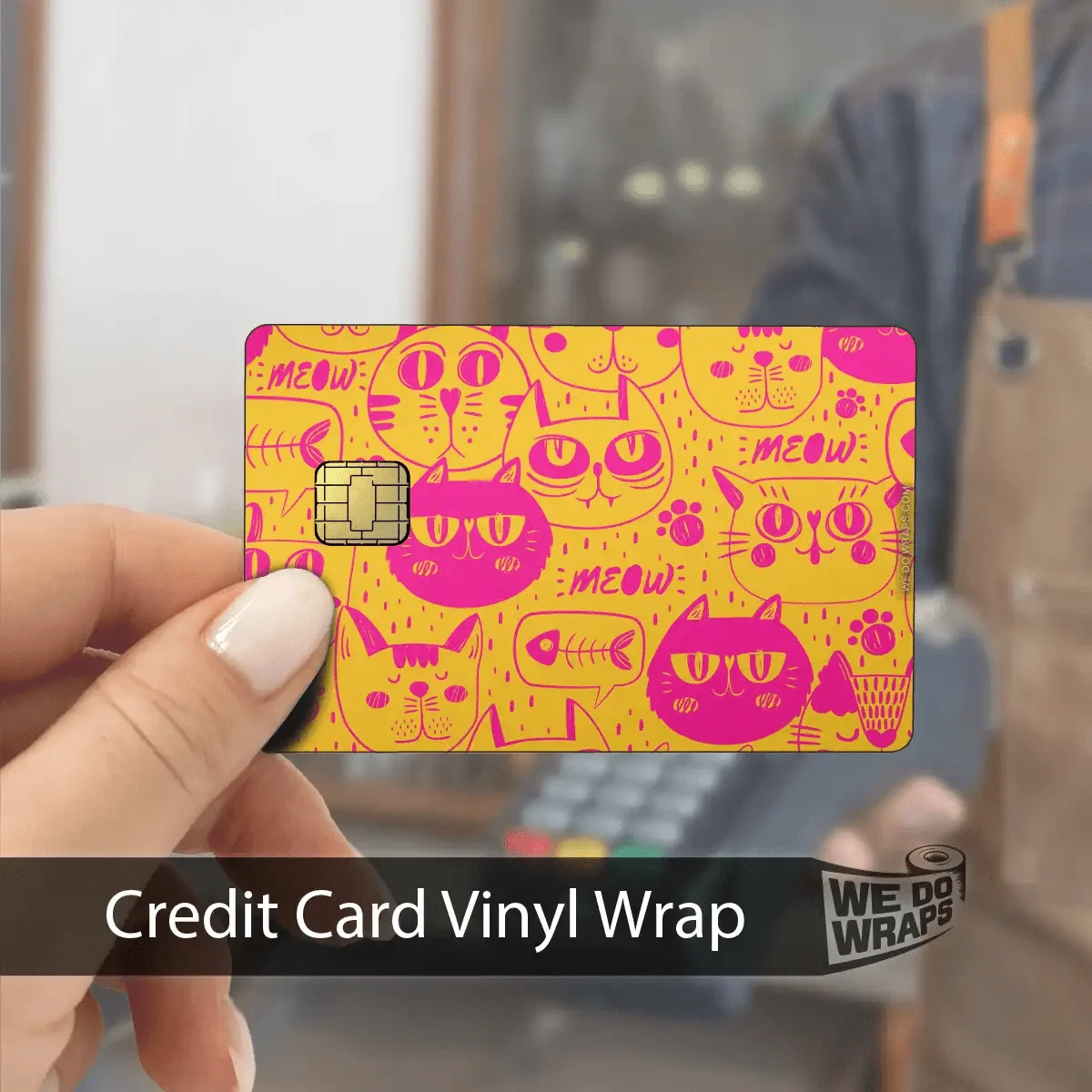Pink Cats | NFC Key Card Wrap
