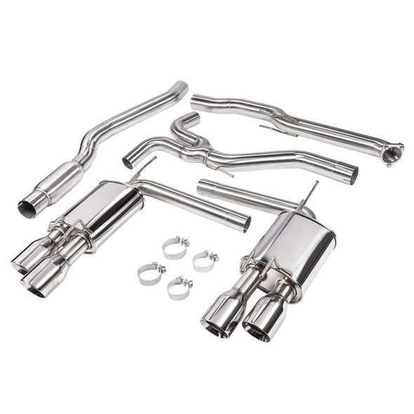 DC SPORTS DCS EXHAUST: ACCORD 1.5/2.0L 18-22 (POLISH TIPS)