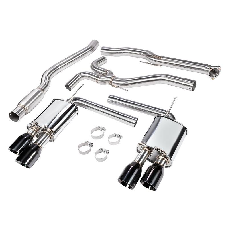 DC SPORTS DCS EXHAUST: ACCORD 1.5/2.0L 18-22 (BLACK TIPS)
