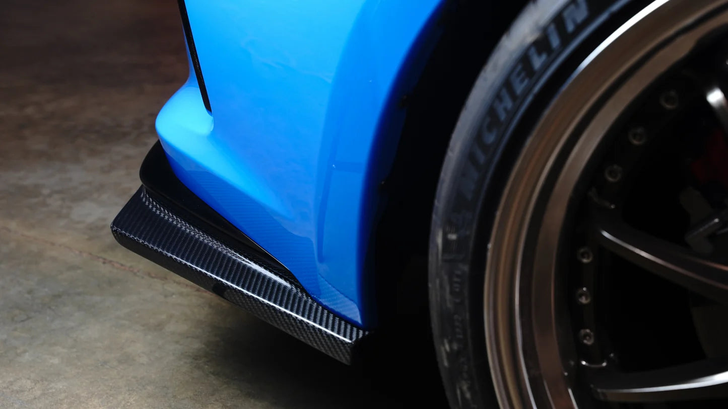 APR C/F REAR BUMPER SKIRTS: CIVIC TYPE R FL5 2023+