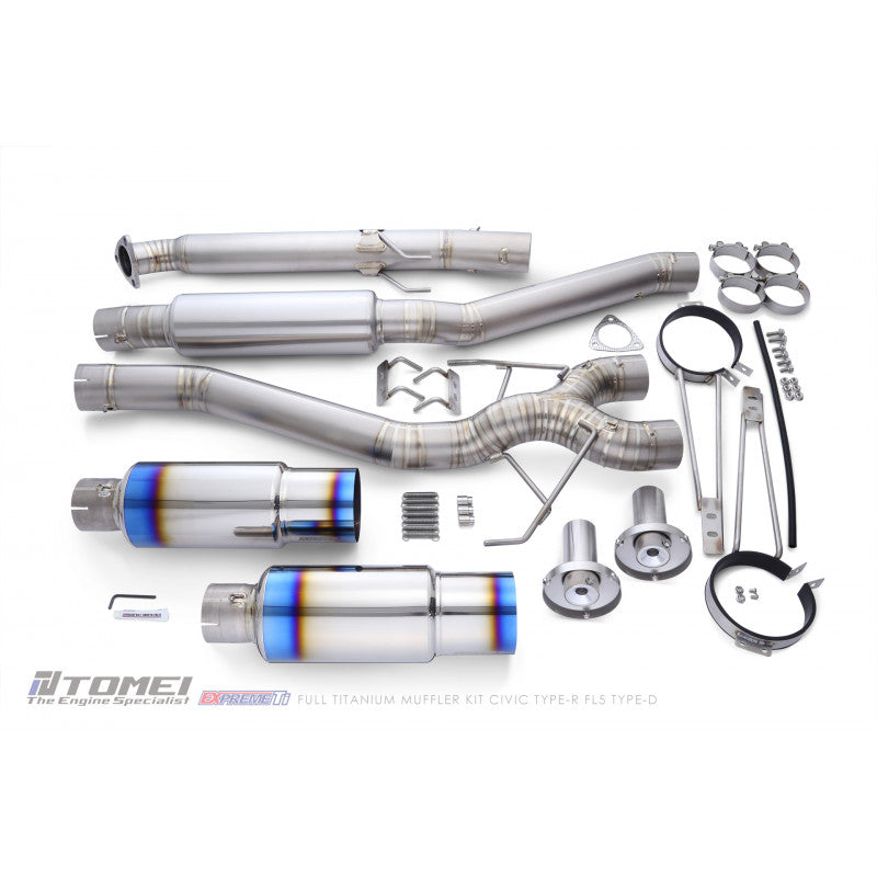 TOMEI EXPREME-TI TITANIUM EXHAUST: CIVIC TYPE R FL5 23-24 (TYPE-D)