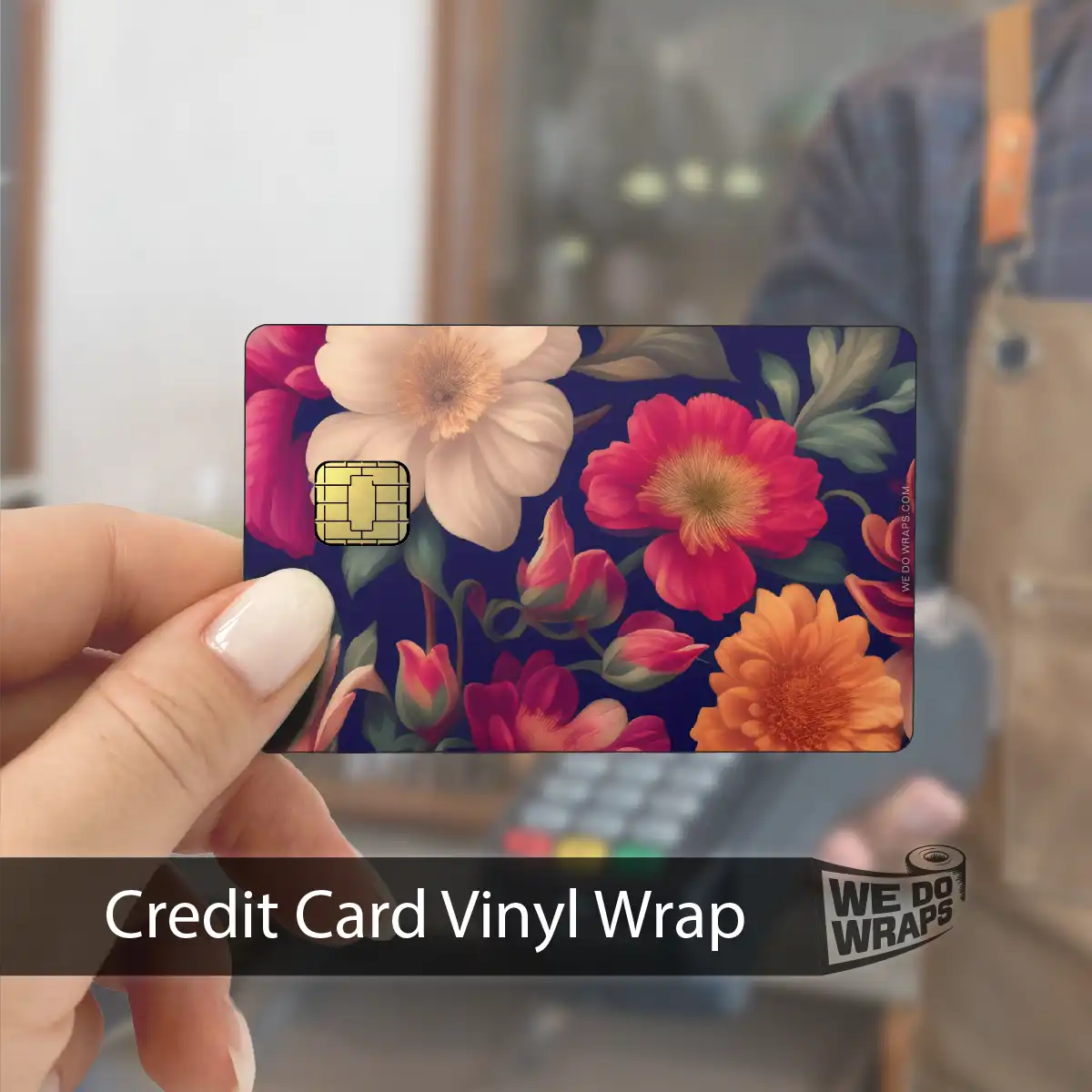 Midnight Bloom | NFC Key Card Wrap