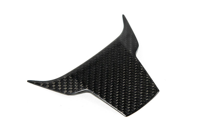 OLM Carbon Fiber Lower Steering Wheel Cover (Matte Finish) - 2016-2021 Honda Civic