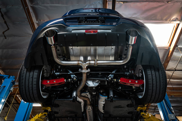 REMARK AXLEBACK MUFFLER DELETE EXHAUST: GR86/BRZ 2022