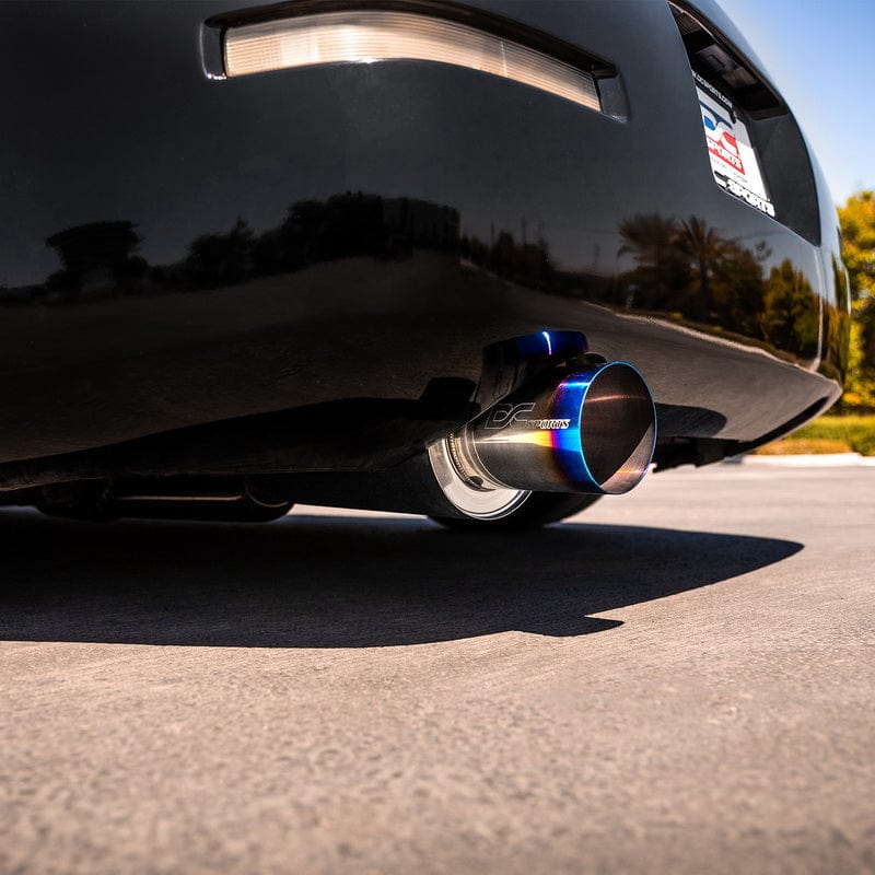 DC Sports Y Back Exhaust Tip (03-08 Nissan 350Z) - BURNT TIP