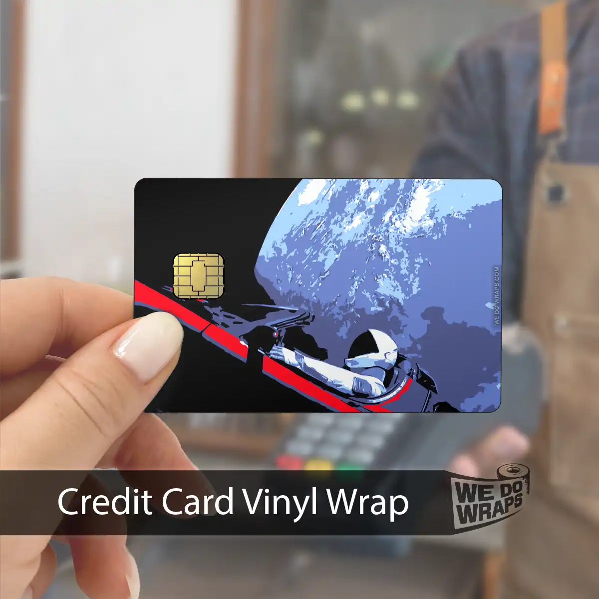 Space Roadster | NFC Key Card Wrap