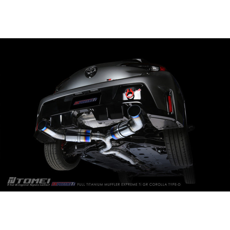 TOMEI EXPREME-TI TITANIUM EXHAUST: TOYOTA GR COROLLA 23+