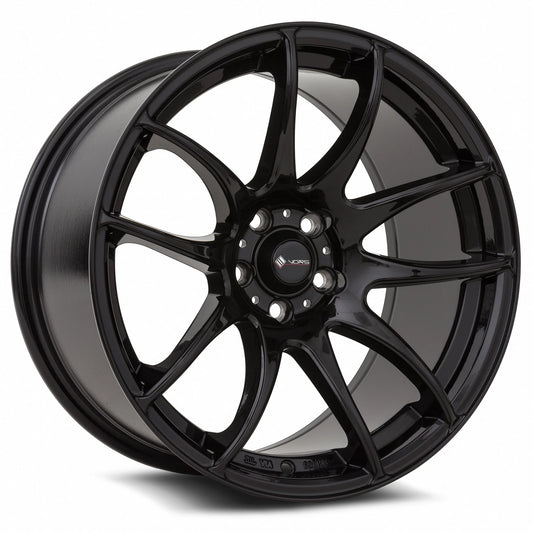 18X8.5 +35 5X114.3 TR4 BLACK