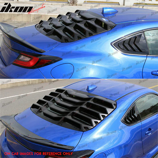 Rear Window Louver for Subaru BRZ Toyota GR86 2022-2026