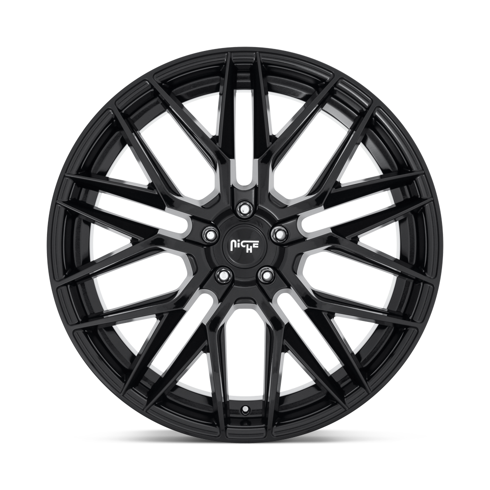 NICHE GAMMA - 18X8 + 40 5X114.3 - GLOSS BLACK