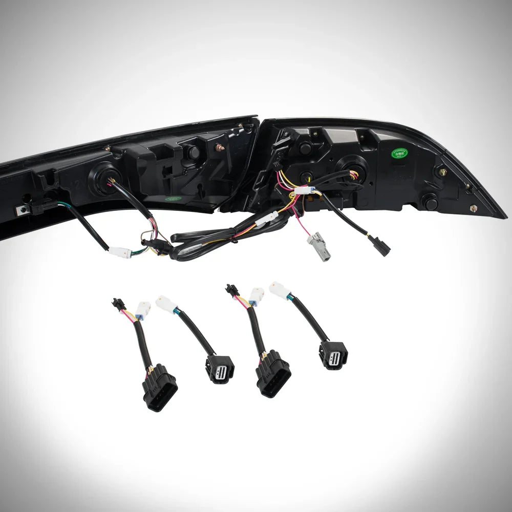 SWA 2023-25 11th Gen Honda Accord V2 Audi RS7 Style LED Tail Lights Assembly BY NewSpeed
