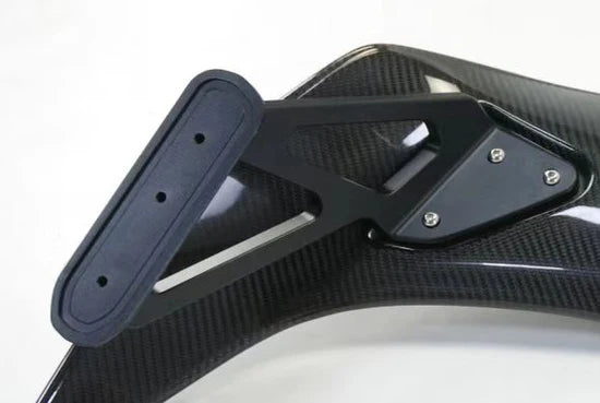 2022-2025 Honda 11th Gen Civic FL5 Type-R/Hatchback/Sedan OEM Style Real Carbon Fiber Rear Spoiler Wing with Beams