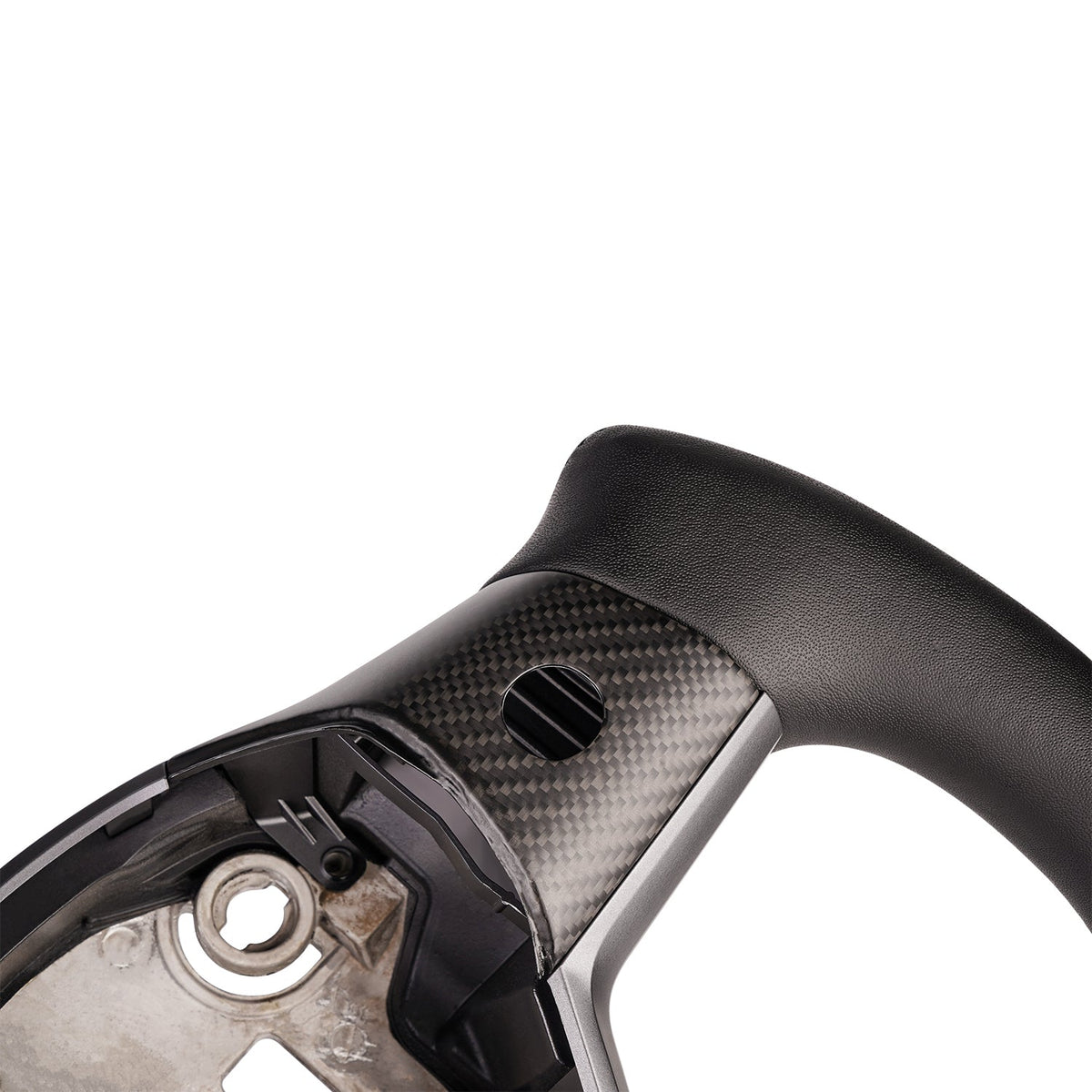 TESERY Yoke Carbon Fiber Steering Wheel for Tesla Model 3 / Y【Style 34】