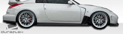 2003-2008 Nissan 350Z Z33 Duraflex AM-S Wide Body Front Fenders - 4 Piece