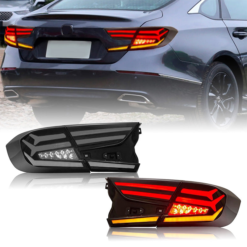Honda Accord 2018-2022 Fishbone RGB LED Tail Lights