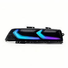 2014-2015 Chevy Camaro Umbra LED Taillights – Gloss Black/Smoke Lens - RGB