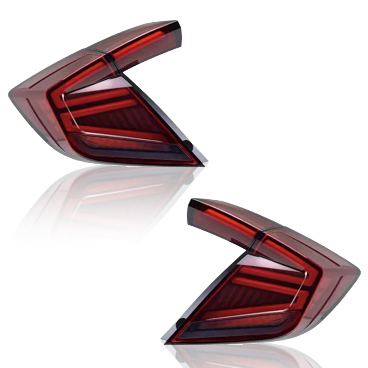 Honda Civic Hatchback 2016-2021 Tron LED Tail Lights