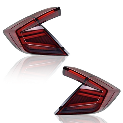 Honda Civic Hatchback 2016-2021 Tron LED Tail Lights