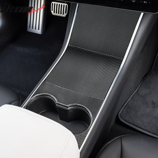 Gloss Console Box Cover for Tesla Model 3 2017-2020 ABS