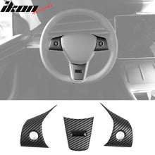 Steering Wheel Trim for Tesla 3 & Y 2017-2023 ABS
