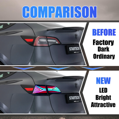 Tesla Model 3/Y 2020-2024 RGB LED Tail Lights