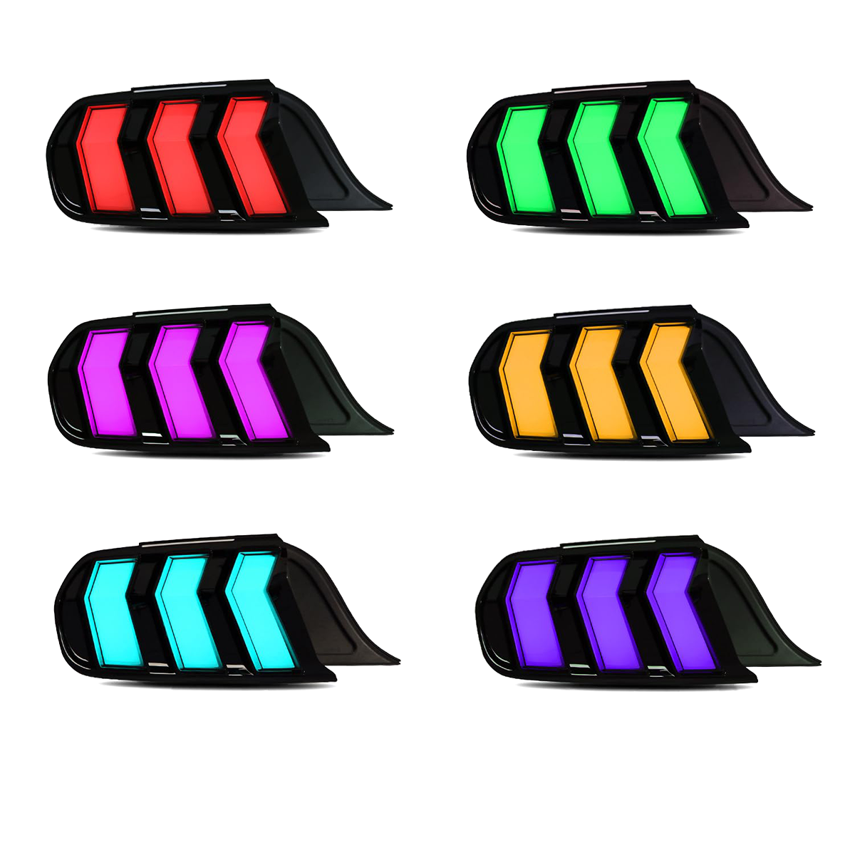 Ford Mustang 2015-2023 LED Tail Lights