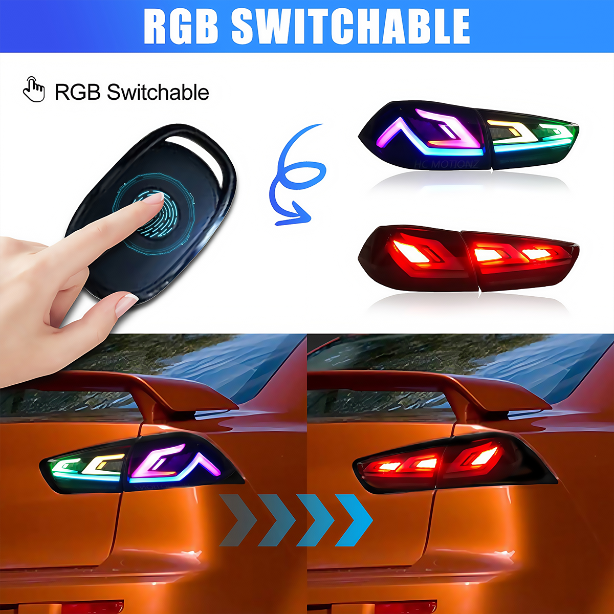 Mitsubishi Lancer/EVO 2008-2020 LED Tail Lights