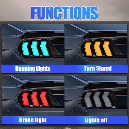 Ford Mustang 2015-2023 LED Tail Lights