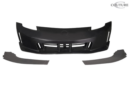 2003-2008 Nissan 350Z Z33 Couture Polyurethane N-3 Front Bumper Cover - 1 Piece