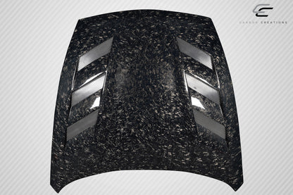 2009-2020 Nissan 370Z Z34 Carbon Creations AeroForge AM-S Hood - 1 Piece