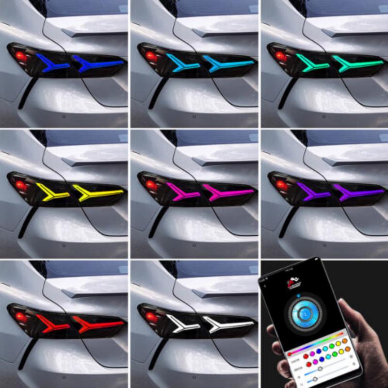 Toyota Camry 2018-2024 Fish Bone LED Tail Lights