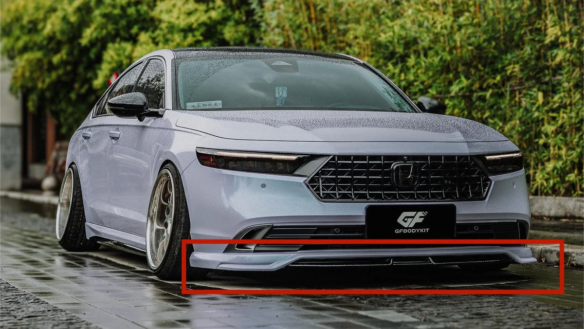 2023-2025 11th Gen Honda Accord ACR 1 PC Front Lip Splitter (Painted) BY GF Bodykit