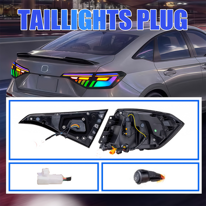 Honda Civic Sedan 2022-2026 RGB LED Tail Lights